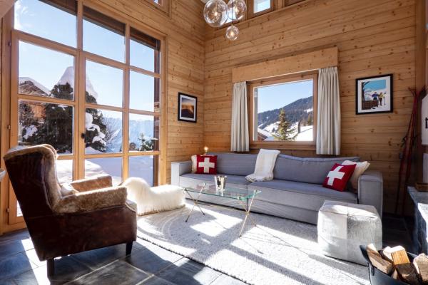 new 3 bedroom Verbier apartment with garden